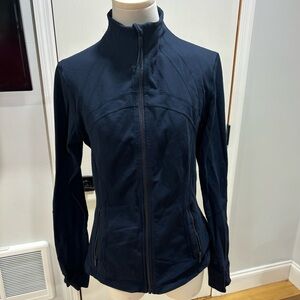 Navy blue, size 12 Nulu zip up jacket